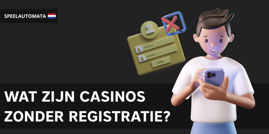 Casino zonder registratie is een nieuw concept waarmee spelers kunnen gokken zonder account